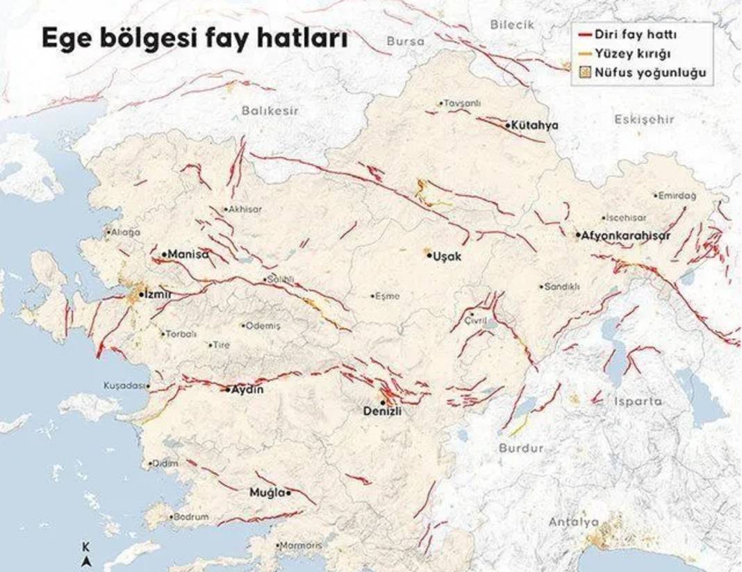 Türkiye'nin fay haritası güncellendi: İşte en riskli şehirler 3